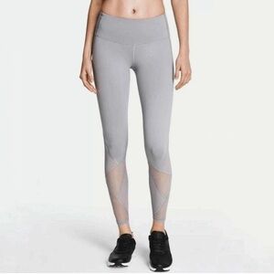 VSX Victoria's Secret Women’s Gray Mesh Leggings Size‎ L